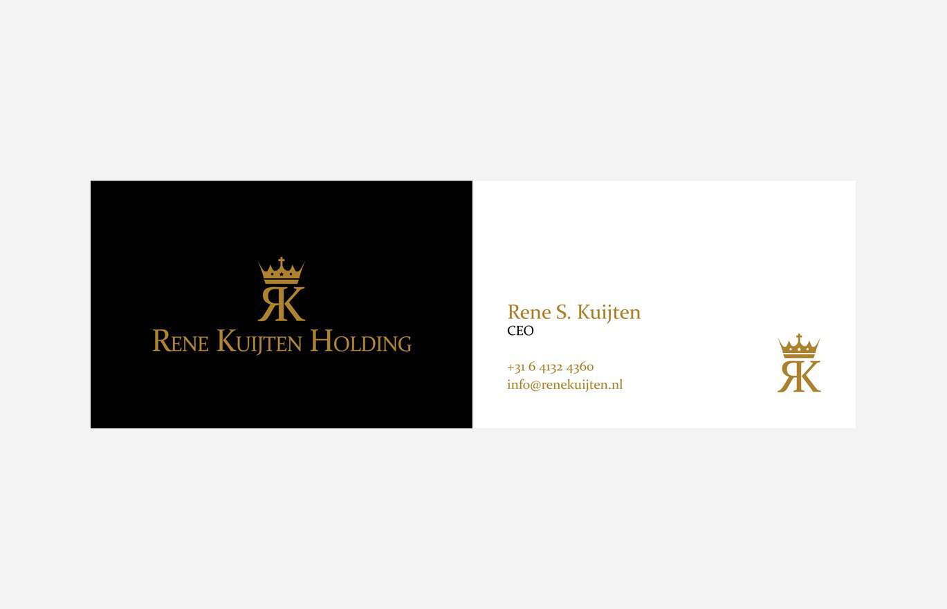 Rene-Kuijten Holding visitekaartje